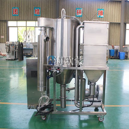 小型的壓力式噴霧干燥機(jī)設(shè)計(jì)緊湊，無(wú)需附屬設(shè)備